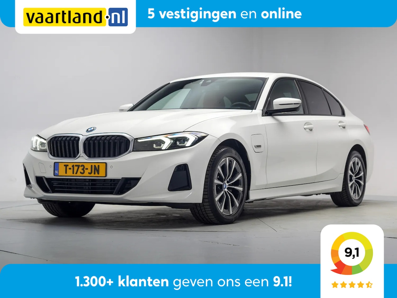 BMW 3-serie - 320e Sportline Aut. [ Leder Stoelverwarming Widescreen ] - AutoWereld.nl