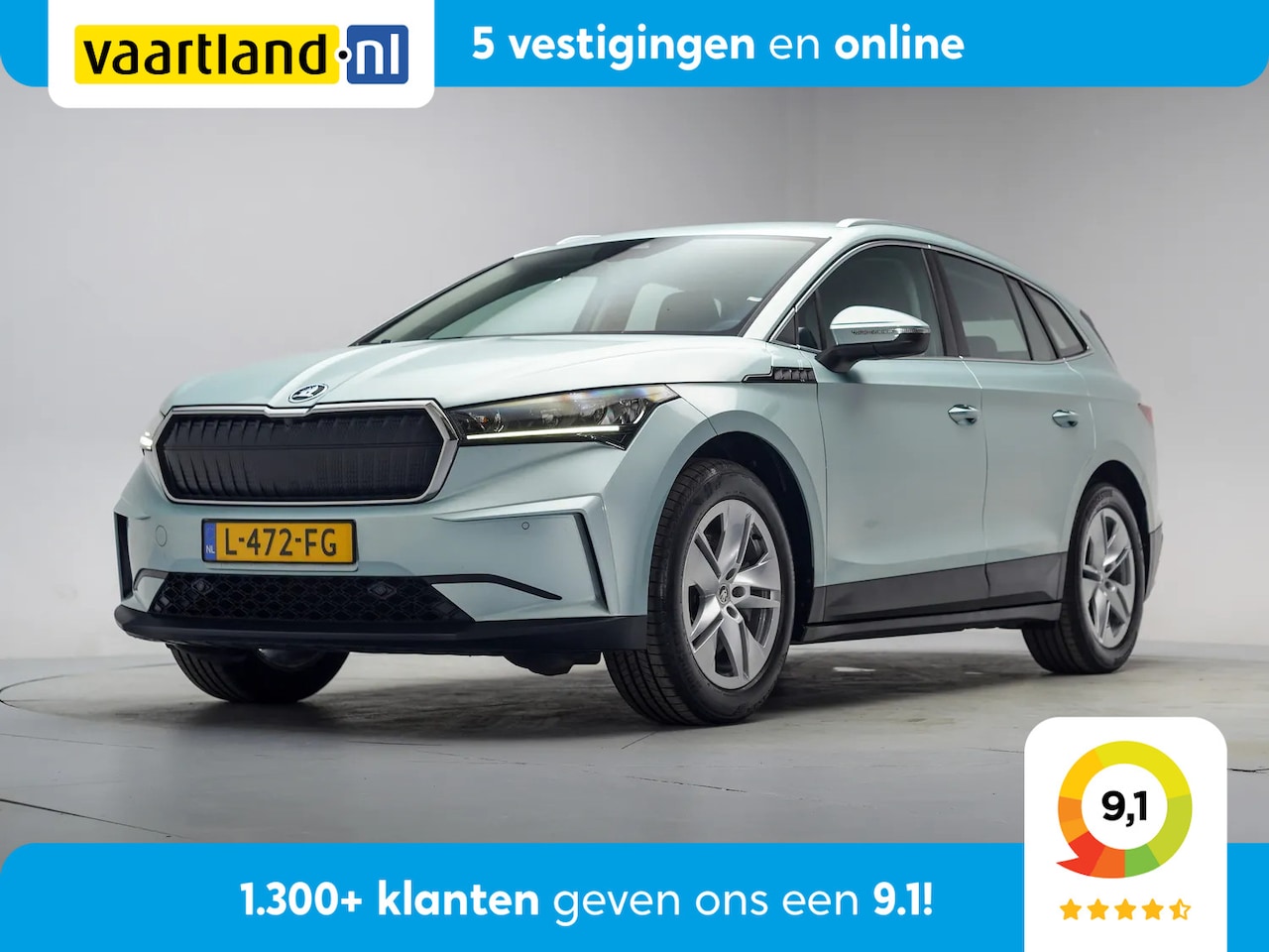 Skoda Enyaq iV - 80 Comfort 3-fase [ Warmtepomp Trekhaak Memory seats LED ] - AutoWereld.nl
