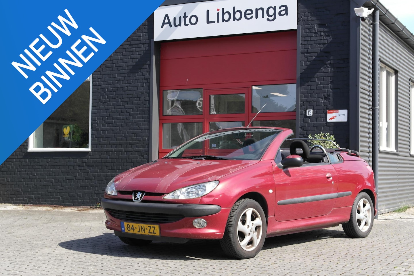 Peugeot 206 CC - 1.6-16V KASSAKOOPJE APK TOT 18-06-2027!! GOED WERKEND DAK !! - AutoWereld.nl