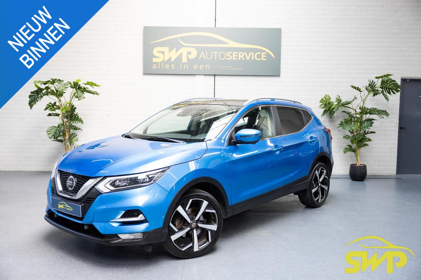 Nissan Qashqai - 1.2 Tekna | Navi | Pano | Elektr stoelen | 360 cam - AutoWereld.nl