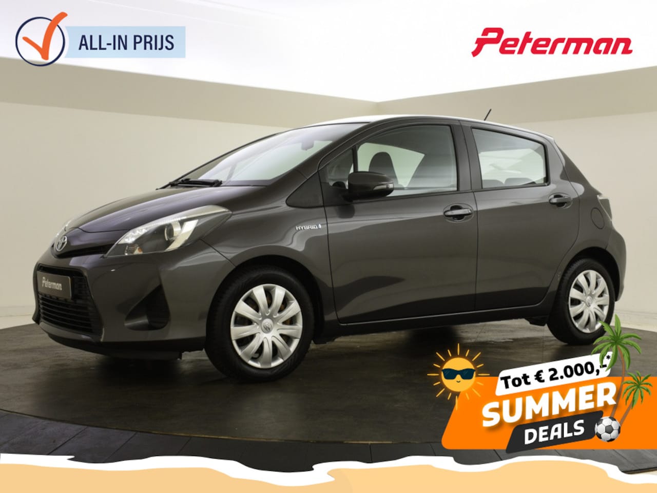 Toyota Yaris - 1.5 Full Hybrid Aspiration | Climate | Camera | Allseasonbanden - AutoWereld.nl