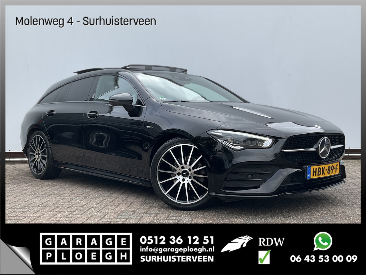 Mercedes-Benz CLA-klasse Shooting Brake - 200 Premium Plus AMG Pano Carplay Stoelverw Uitstraling! - AutoWereld.nl