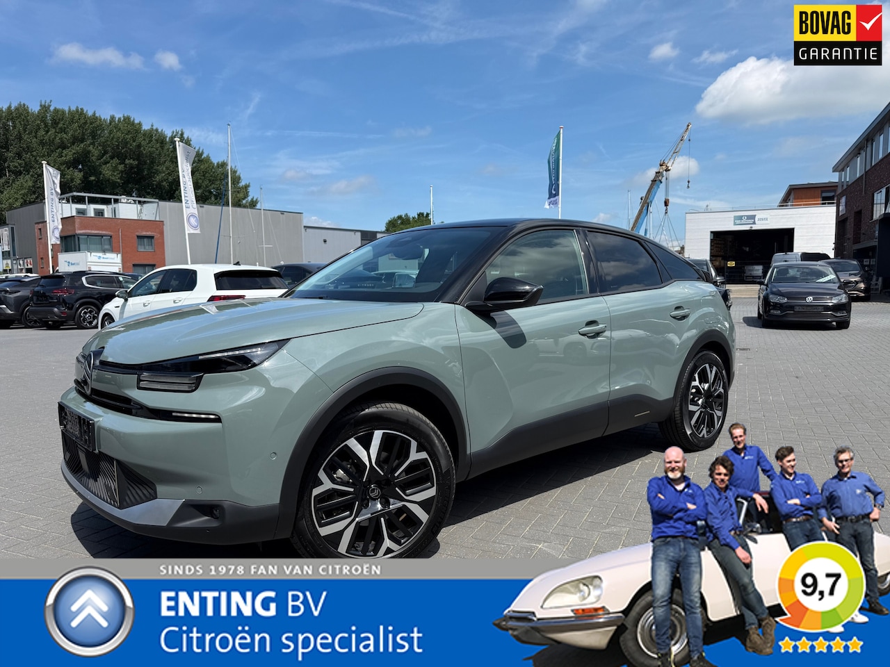 Citroën Ë-C4 - MAX 156 EXTENDED RANGE 54KWH 360CAM HEAD UP LEER - AutoWereld.nl