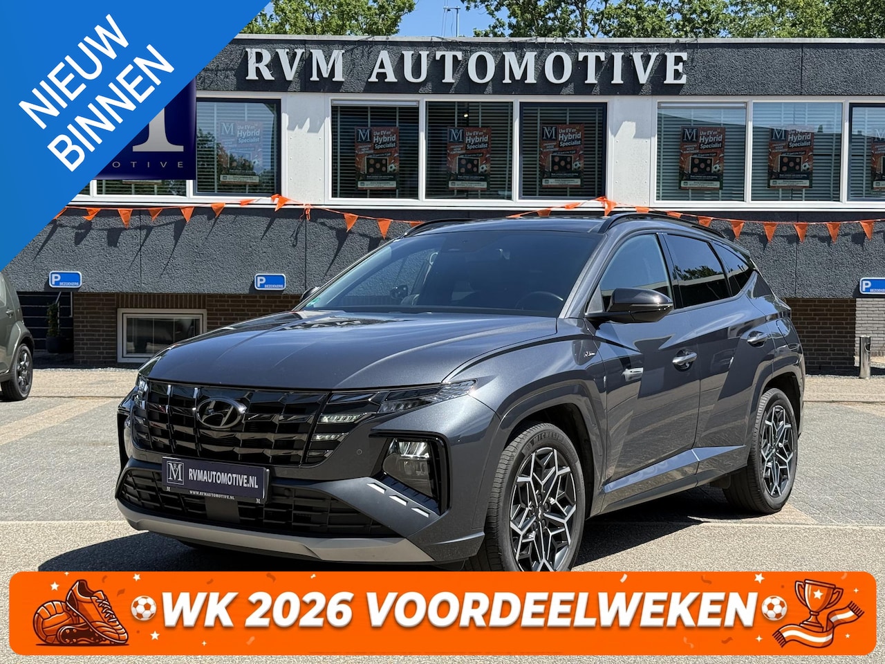 Hyundai Tucson - 1.6 T-GDI HEV N Line VAN: 36.900,- VOOR: 34.877,- UW WKVOORDEEL: 2.023,-| PANO |DEALER OND - AutoWereld.nl
