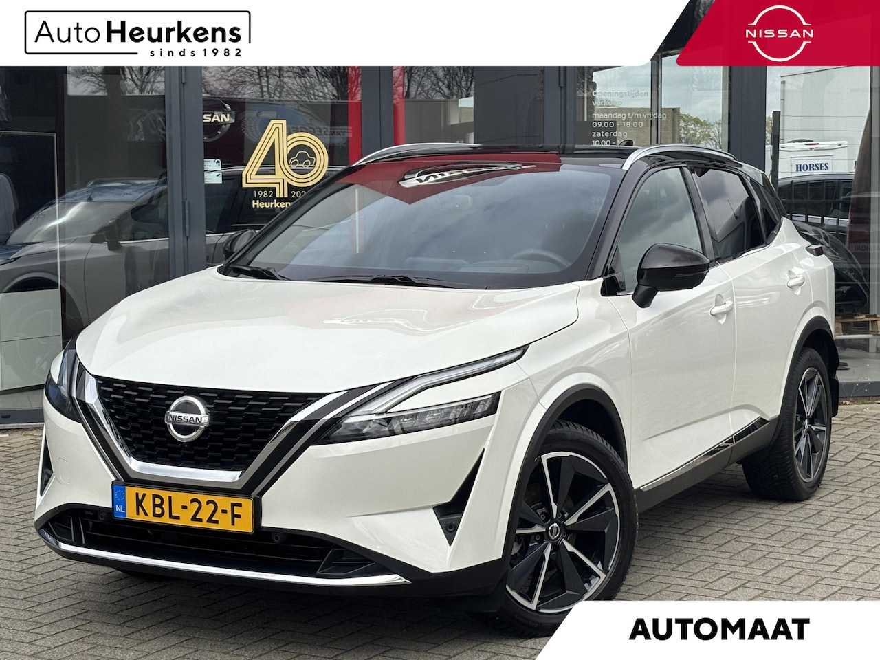 Nissan Qashqai - MHEV 158 Xtronic Tekna | AUTOMAAT | TWO-TONE | PANORAMADAK | COLD PACK | AFN. TREKHAAK | - AutoWereld.nl