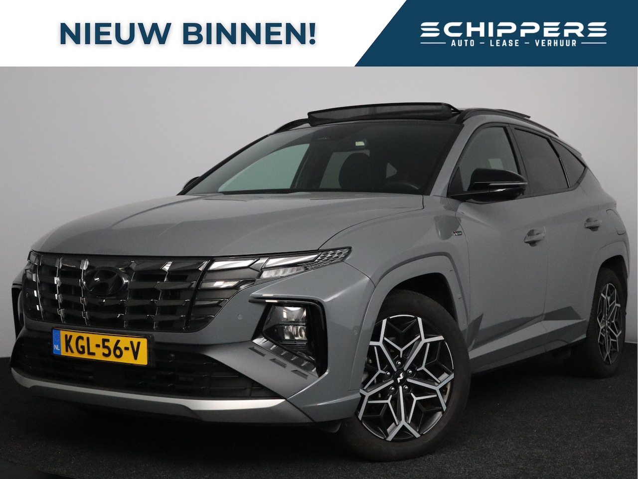 Hyundai Tucson - 1.6 T-GDI PHEV N Line Sky 4WD 1.6 T-GDI PHEV N Line Sky 4WD | Panoramadak - AutoWereld.nl