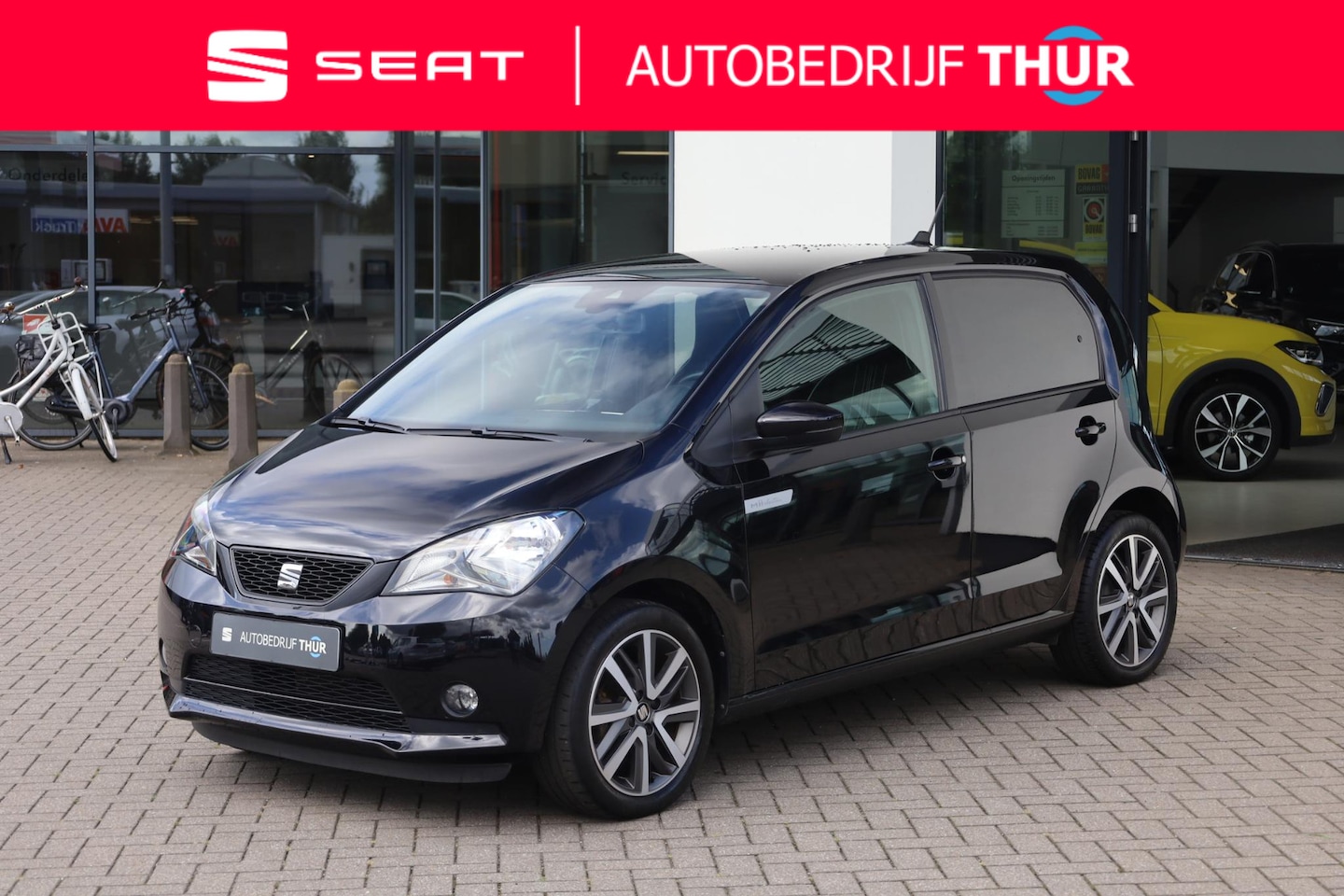 SEAT Mii Electric - Electric Plus SOH 87,54% | 83PK / 61kW, Climatronic, lederen stuurwiel, privacy glas, park - AutoWereld.nl
