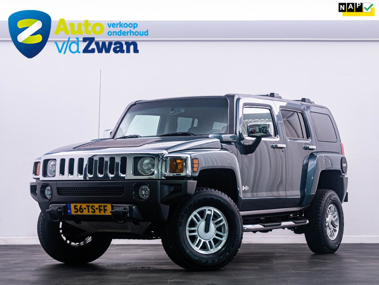 Hummer H3 - 3.5 Executive Pano/Stoelverw./Leer/NAP Perfect OH! - AutoWereld.nl