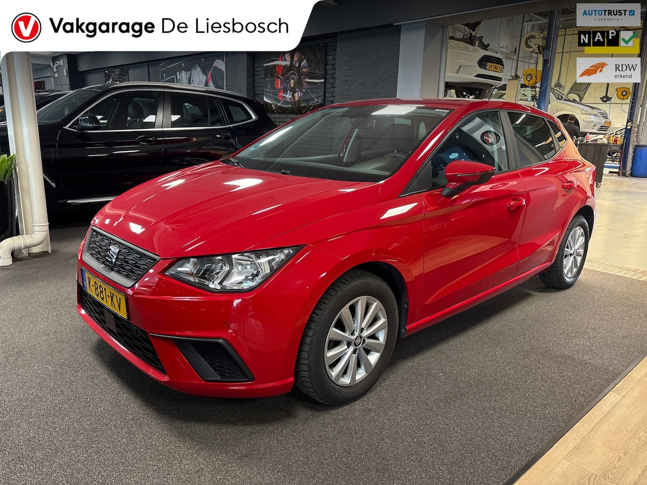 SEAT Ibiza - 1.0 TSI Style Business Intense/navi/carplay/clima/pdc/camera/boeken - AutoWereld.nl