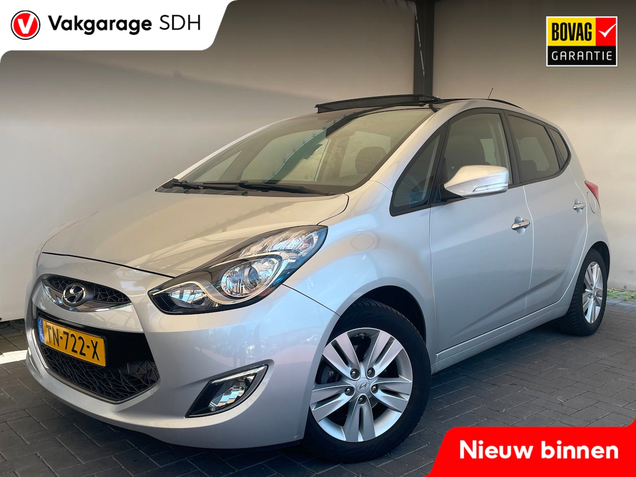 Hyundai ix20 - 1.6i i-Catcher|Automaat|Panoramadak|Leer|Stoelverwarming|Trekhaak - AutoWereld.nl
