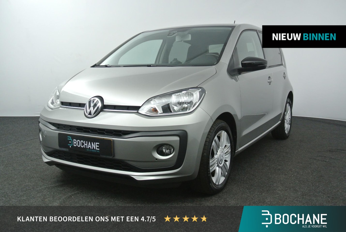 Volkswagen Up! - 1.0 BMT high up! | Winterpakket | Dakpakket | 15" Velgen | - AutoWereld.nl