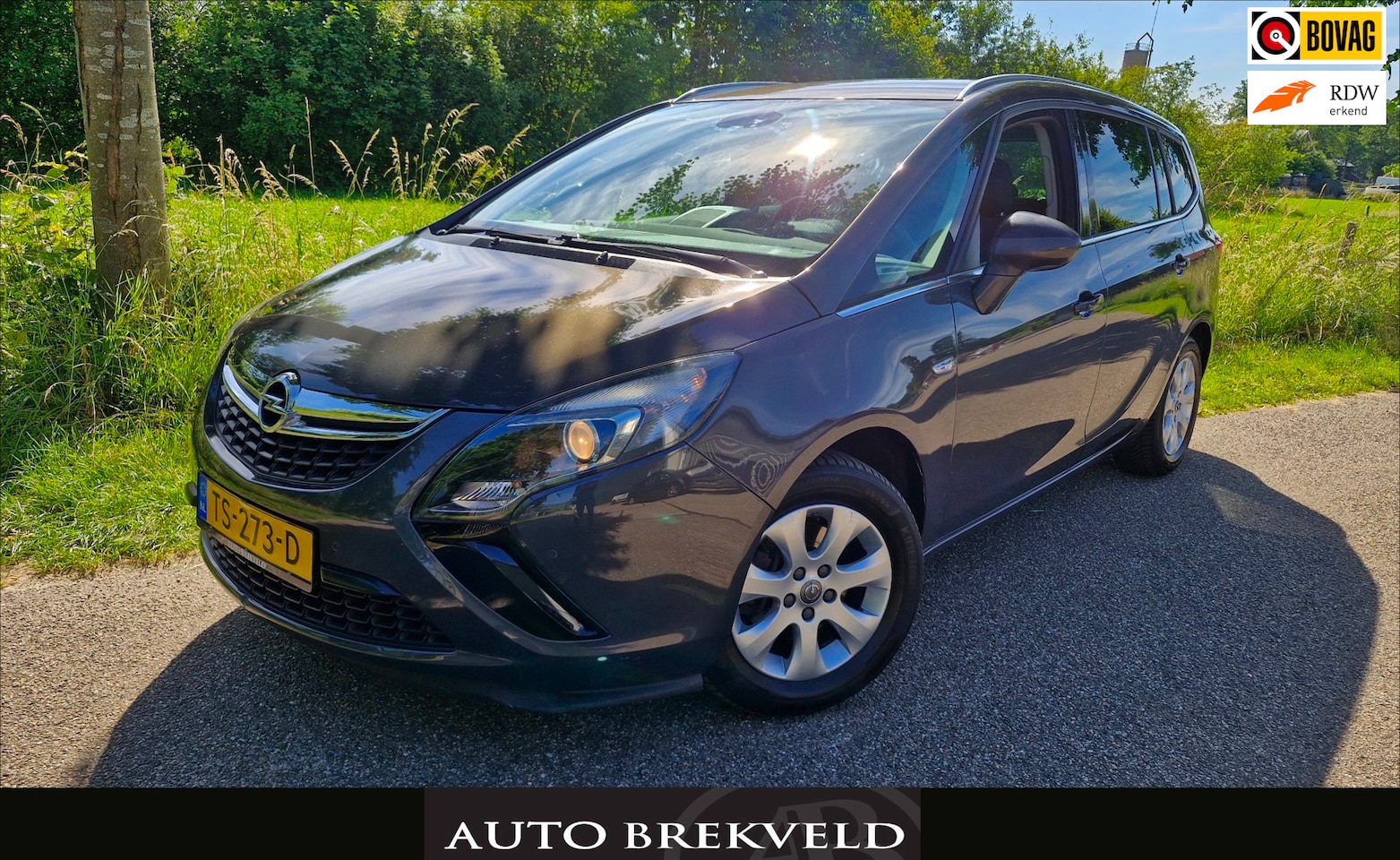 Opel Zafira Tourer - 1.4 Innovation 7-Persoons 140PK | Rijklaar | Electrisch pakket | Airco | Cruise | PDC | LM - AutoWereld.nl
