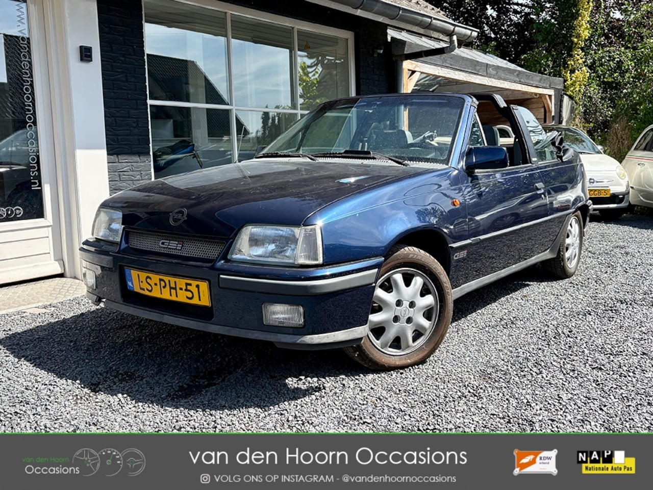 Opel Kadett - 2.0i GSi CABRIO | ORIGINELE AUTO | DIGIT TELLER | NW DAK - AutoWereld.nl