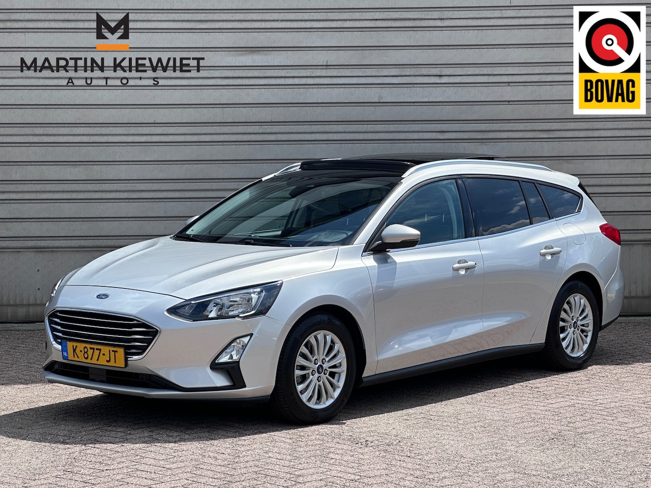 Ford Focus Wagon - 1.0 EcoB. Hybrid Titanium X 155 pk|Pano|Trekhaak|B&O|Camera - AutoWereld.nl