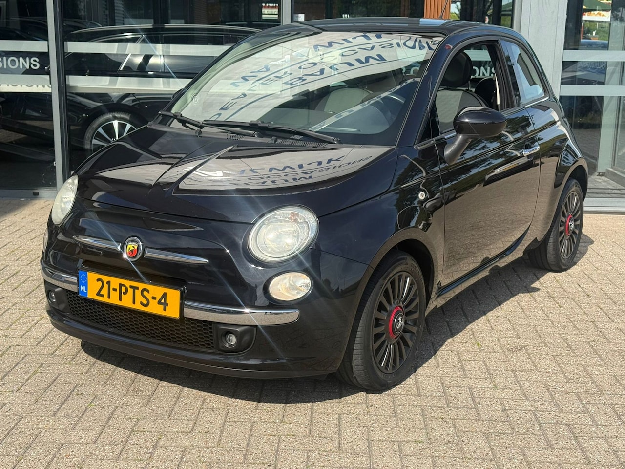 Fiat 500 Abarth - 0.9 TwinAir Pop Airco Panoramadak - AutoWereld.nl
