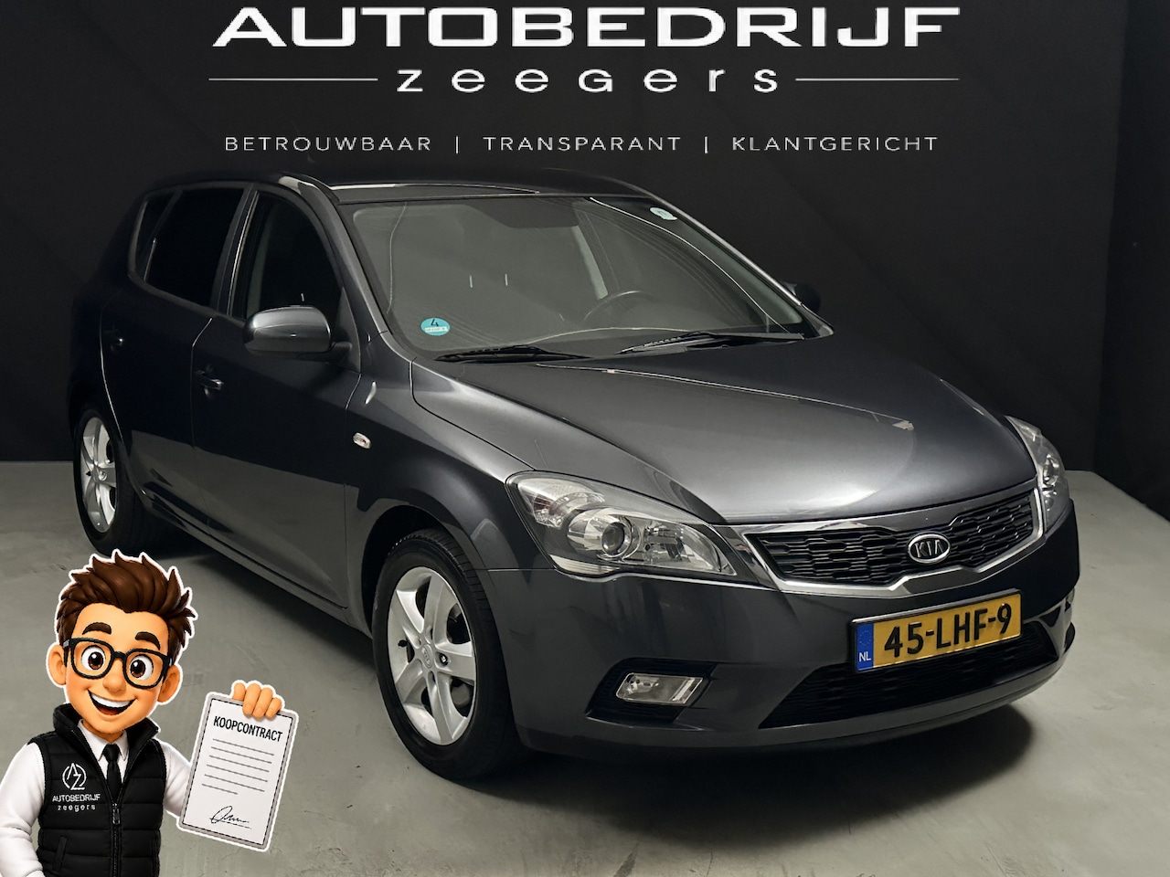Kia Cee'd - 1.4 CVVT Seven *CC*AC*Navi*ECO* - AutoWereld.nl