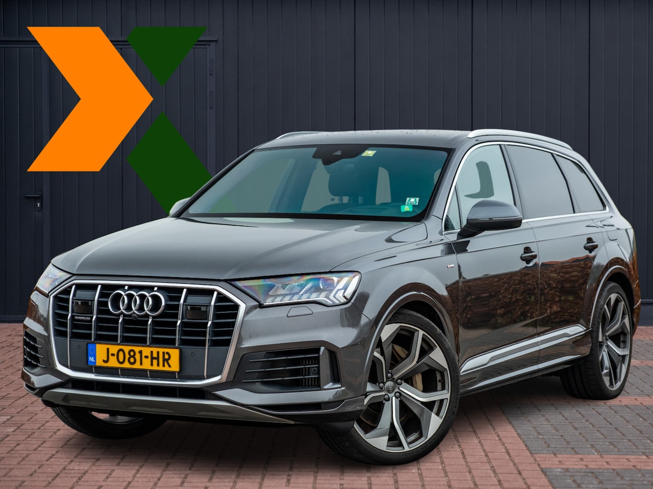 Audi Q7 - 55 TFSIe quattro Pro Line Plus S-Line | 23” RS Lm | Volleder Valcona | Elek Trekhaak | Las - AutoWereld.nl