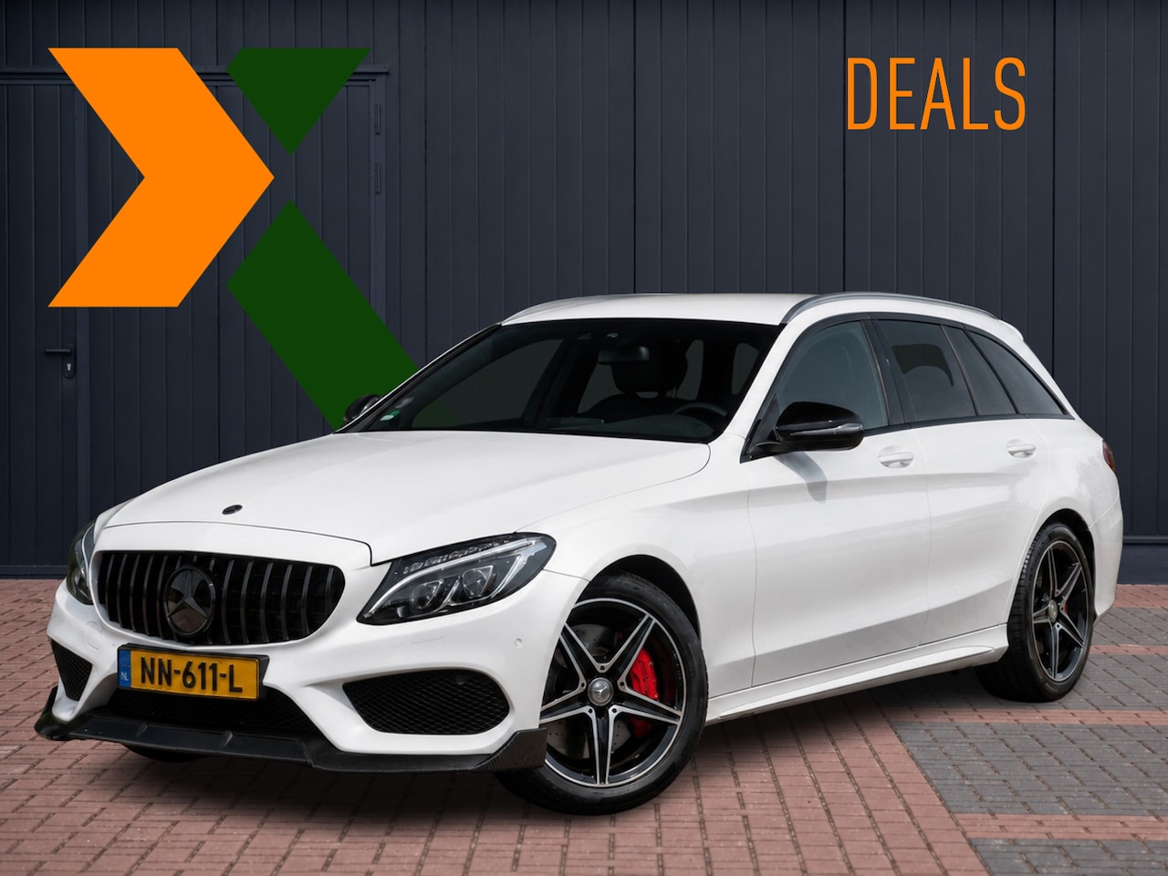 Mercedes-Benz C-klasse Estate - 450 AMG 4MATIC 367pk | Volleder | Nav Command | PDC | 450 comfort pack | Etc.. - AutoWereld.nl