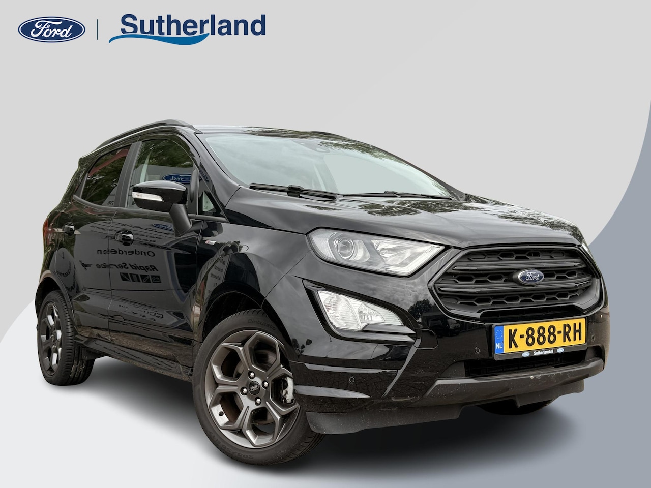 Ford EcoSport - 1.0 EcoBoost ST-Line Black 125pk Achteruitrijcamera | Winterpack | Lage km stand! | Naviga - AutoWereld.nl