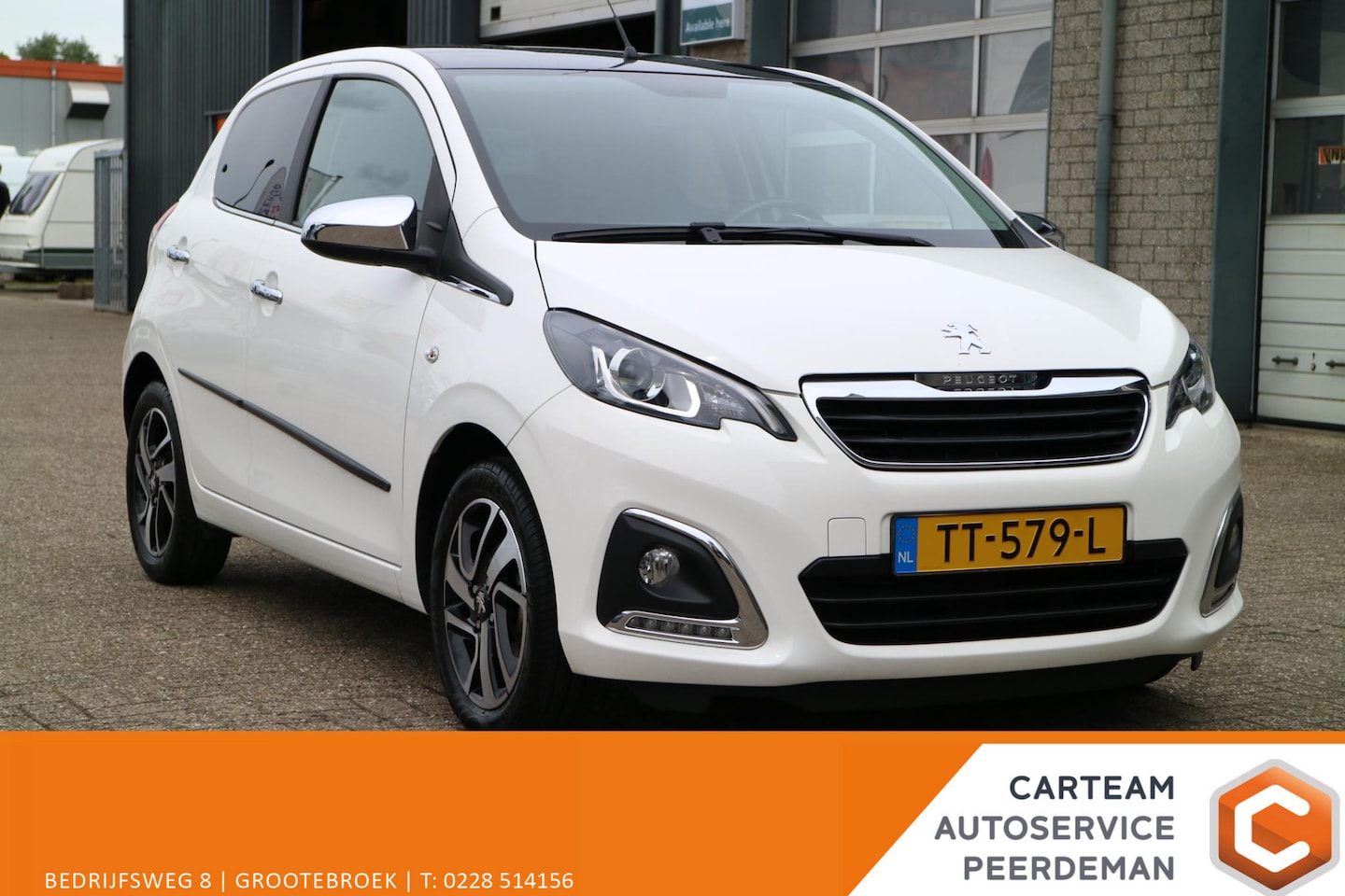 Peugeot 108 - 1.0 e-VTi Allure | Automaat | Navigatie | Camera | Carplay | Leder | - AutoWereld.nl