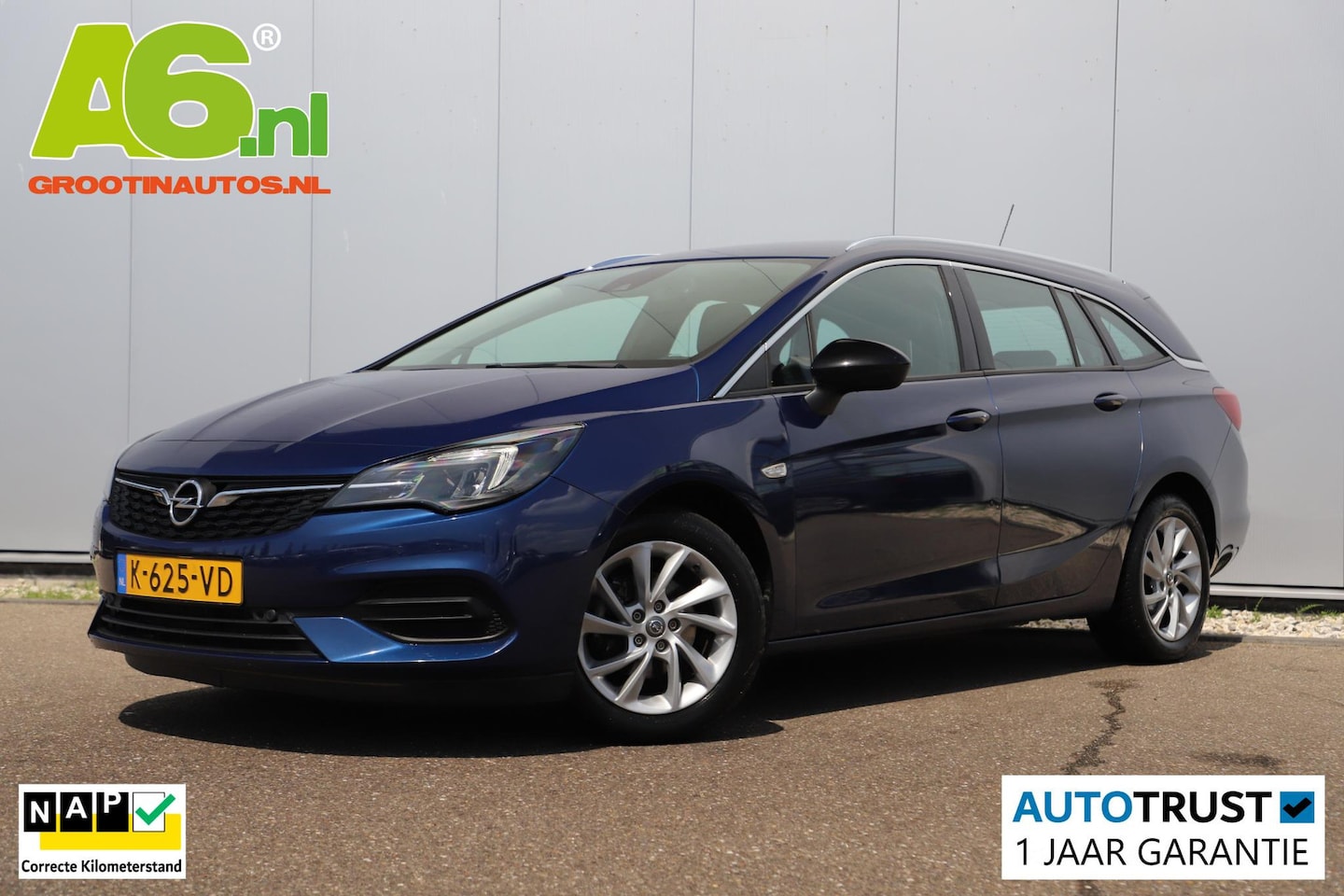 Opel Astra Sports Tourer - 1.2 Business Elegance 146PK Sportstoelen Navigatie Achteruitrijcamera Carplay Android Clim - AutoWereld.nl