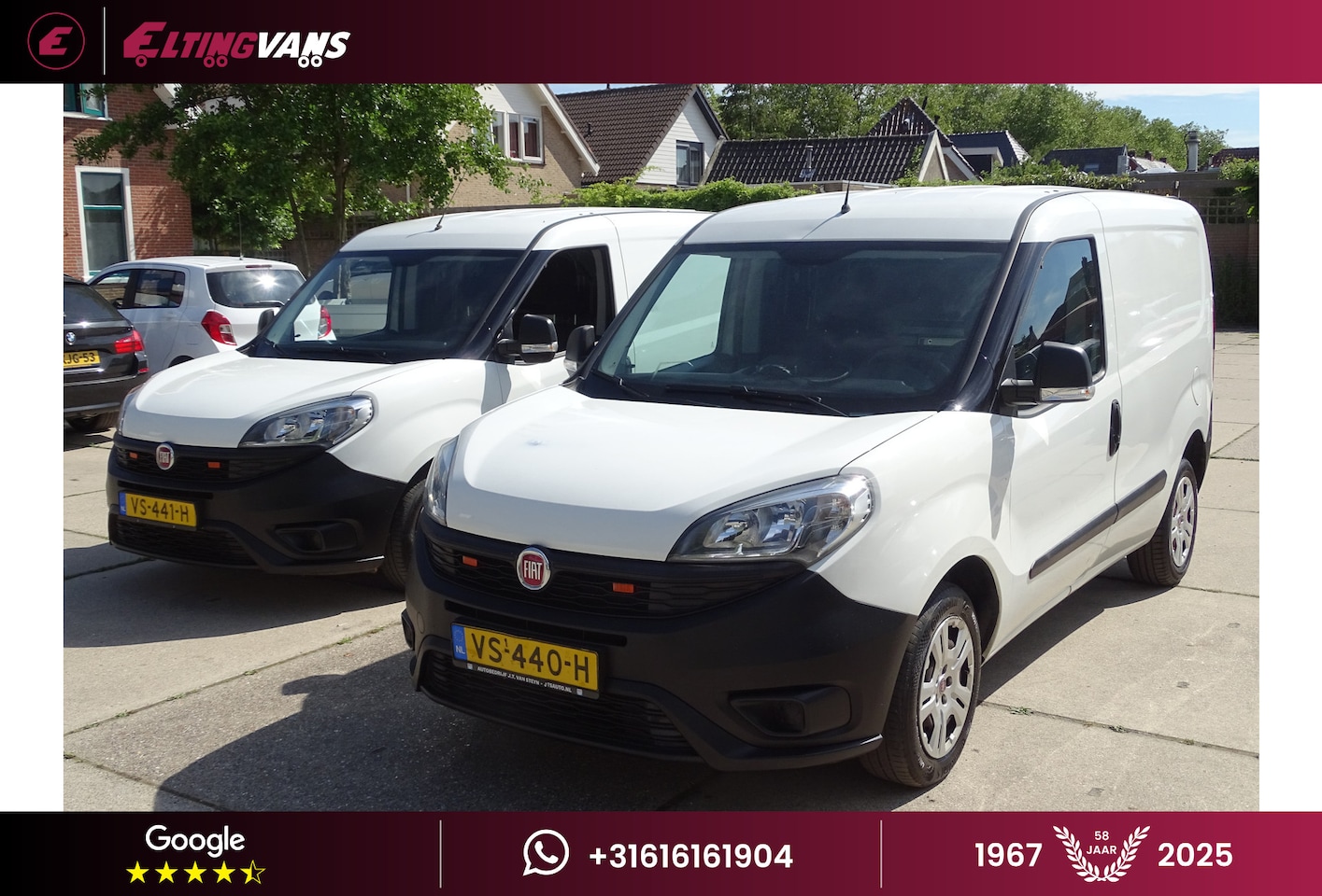 Fiat Doblò Cargo - 1.3 MJ L1H1 2 Stuks - AutoWereld.nl