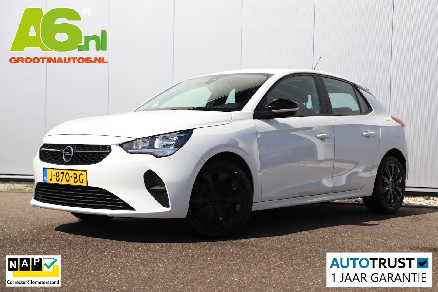 Opel Corsa - 1.2 Edition 102PK DB Riem is v.v. Navigatie Carplay Android Airco Cruise Control Parkeerse - AutoWereld.nl