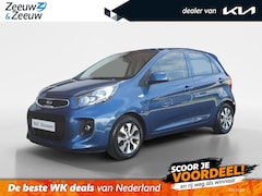 Kia Picanto - 1.0 CVVT EconomyPlusLineNavigator | Navigatie | Camera | Airco | Lichtmetalen velgen | Blu