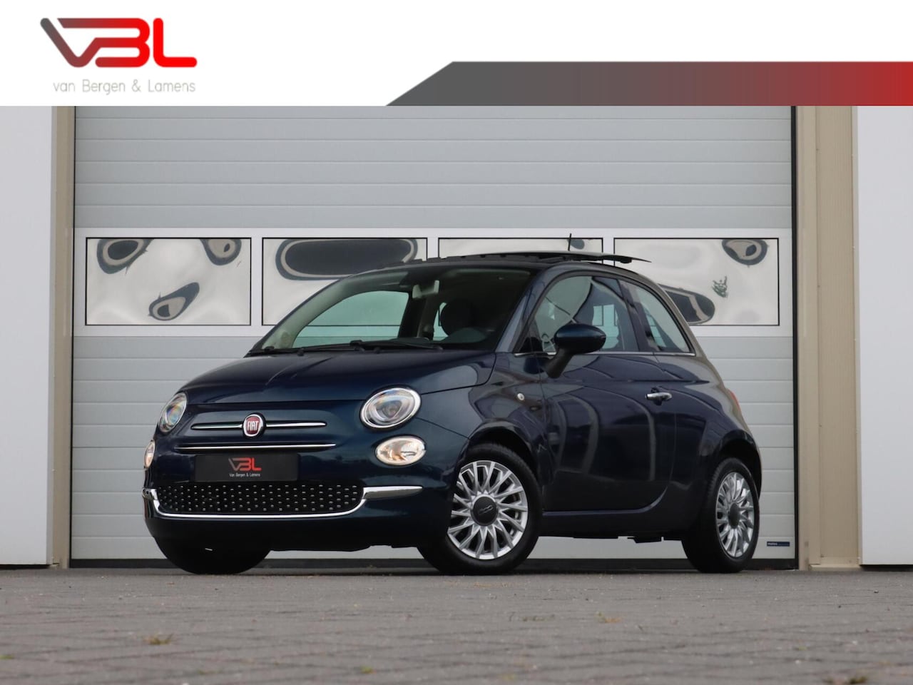 Fiat 500 - 0.9 TwinAir 80PK Turbo Lounge | Panoramadak | Unieke km-stand!! | - AutoWereld.nl