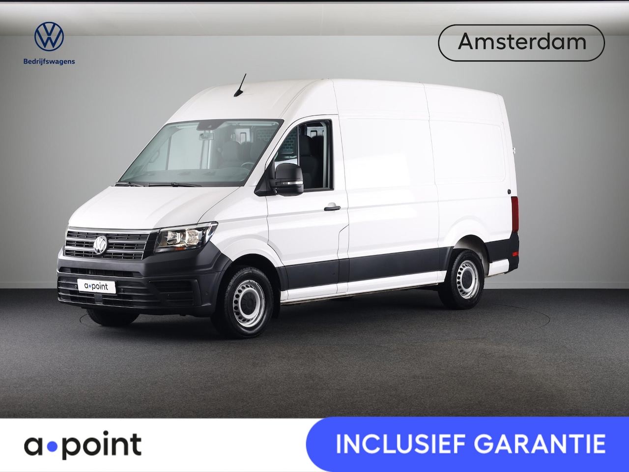 Volkswagen Crafter - 35 2.0 TDI L3H2 140 PK | Navigatie via app | Bijrijdersbank | Airco | Side Assist | Inklap - AutoWereld.nl