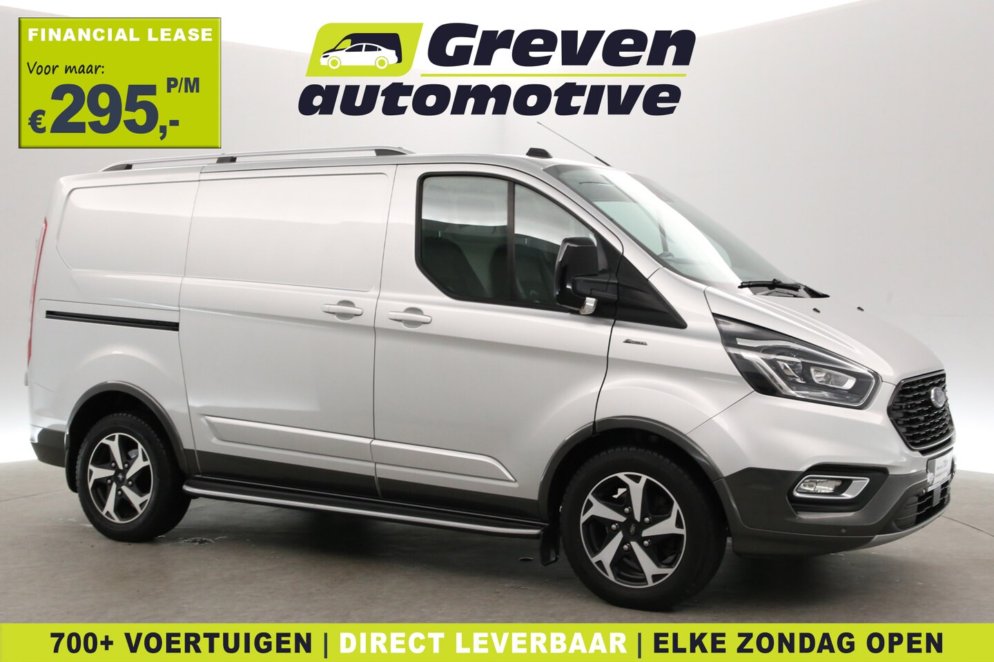 Ford Transit Custom - 2.0 TDCI L1H1 Active Sport | Aut. | Camera | Airco | Trekhaak | Cruise | Carplay | Stoelve - AutoWereld.nl
