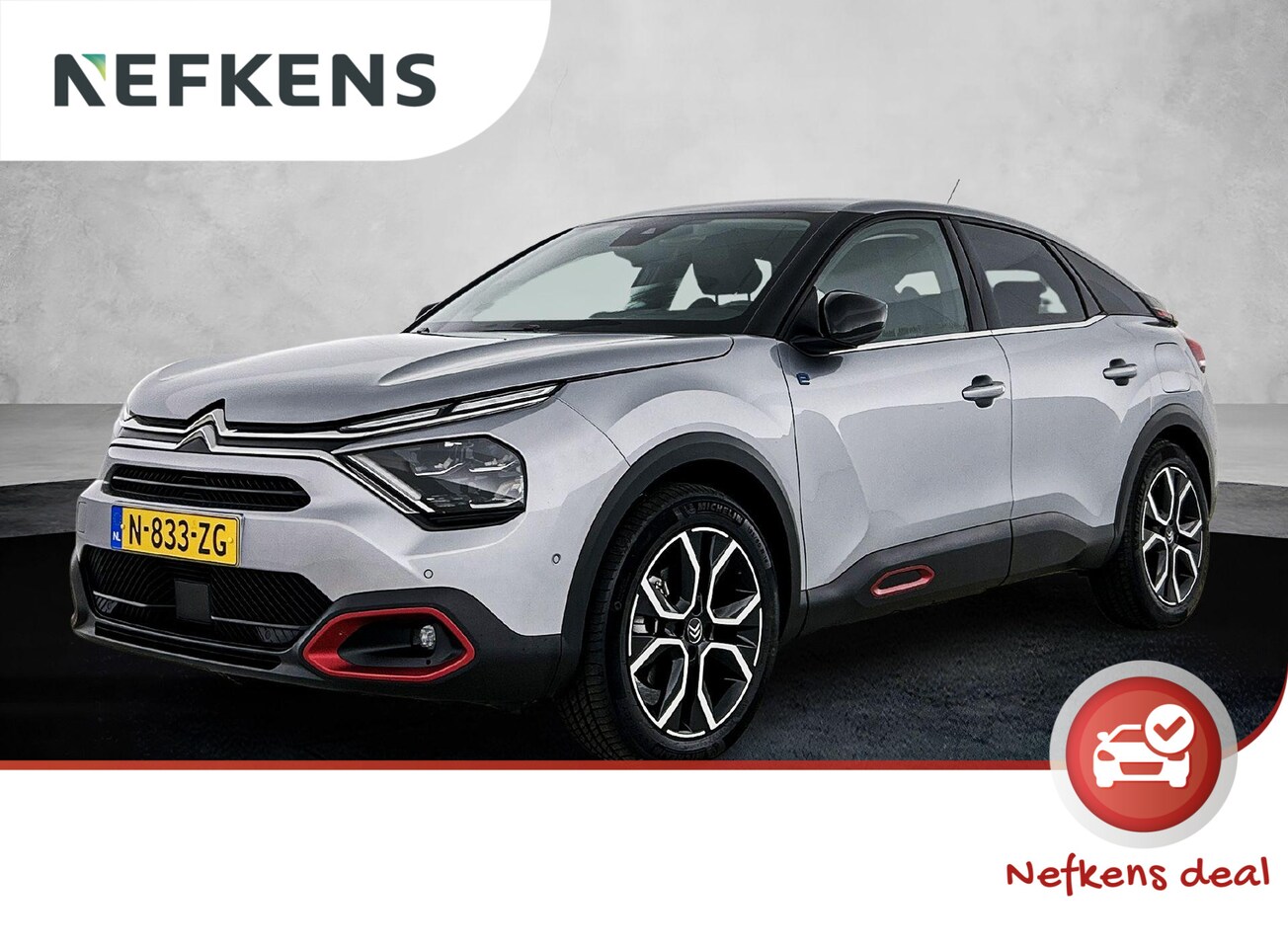 Citroën Ë-C4 - 136pk Feel Pack 50 kWh Automaat | 1ste Eigenaar | Head-Up Display | Navigatie | Winter-Pak - AutoWereld.nl