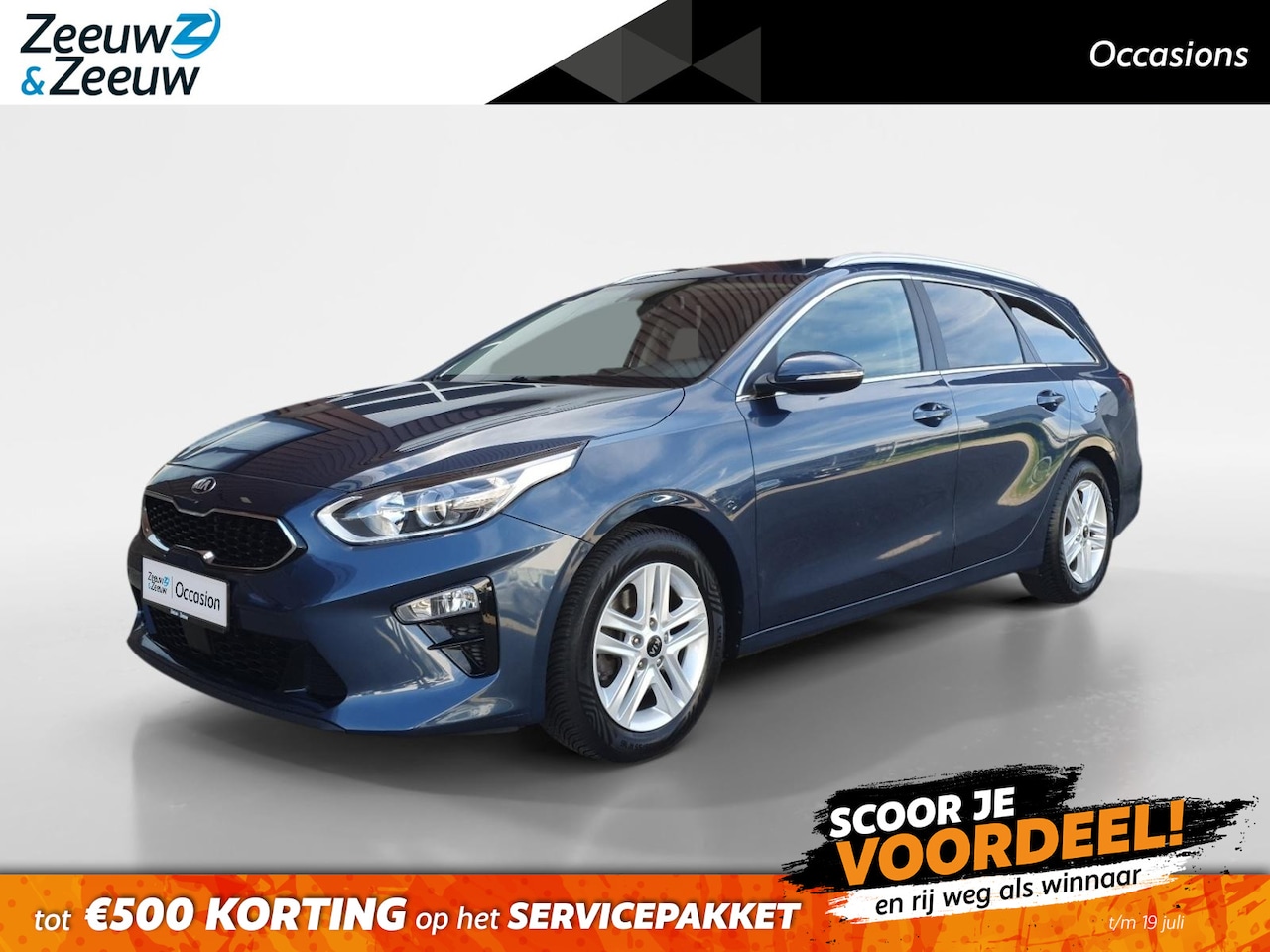 Kia Cee'd Sportswagon - Ceed 1.0 T-GDi DynamicPlusLine | Stoel en stuurverwarming | Navigatie | Camera | Keyless m - AutoWereld.nl