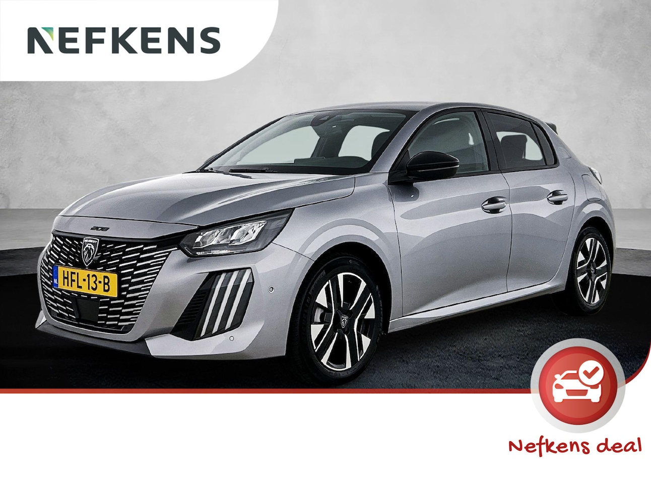 Peugeot 208 - 1.2 Hybrid 110pk Allure Automaat | Navigatie | 360 Camera | Cruise Control | 16"LMV | Dode - AutoWereld.nl