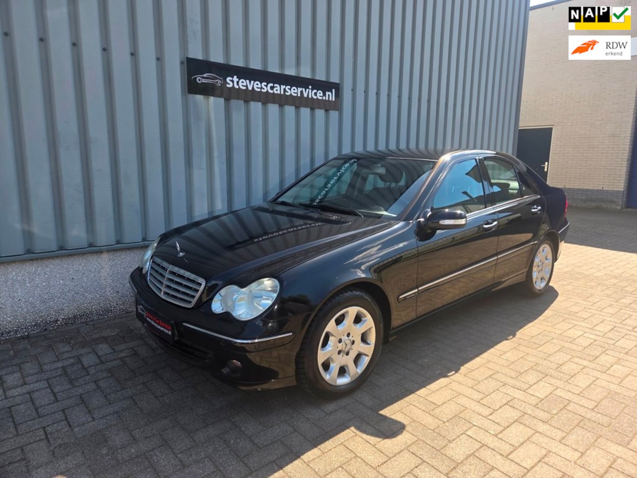 Mercedes-Benz C-klasse - 180 K. Elegance 98dkm nieuwstaat - AutoWereld.nl