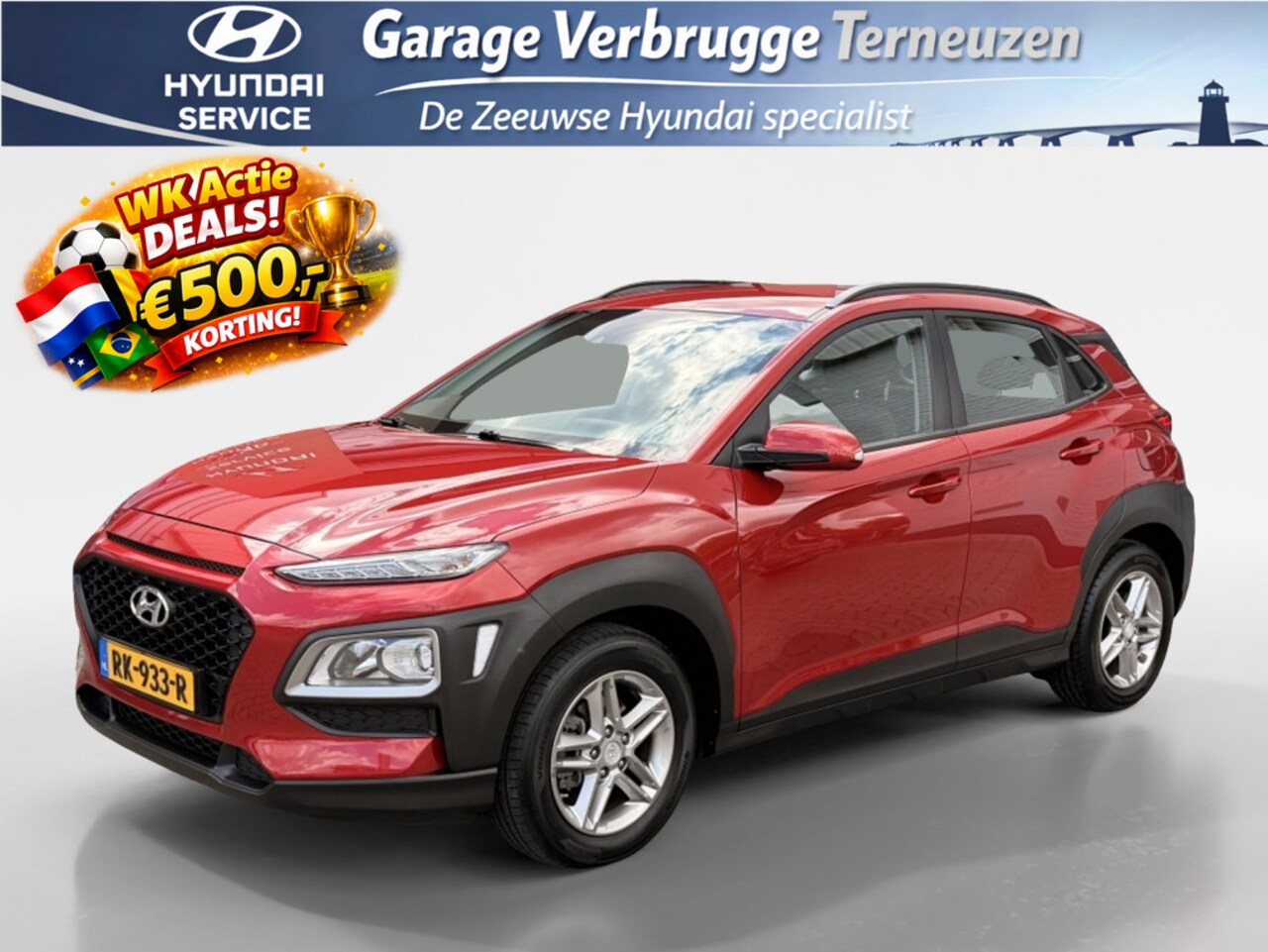 Hyundai Kona - 1.0T Comfort plus | Camera | Apple/android carplay | Airco (auto - AutoWereld.nl