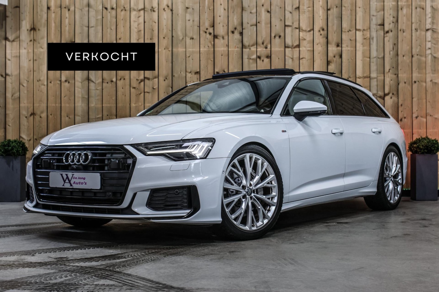 Audi A6 Avant - 55 TFSI Quattro S-Line *Pano*B&O Advanced*Achteras besturing*Soft-Close* - AutoWereld.nl