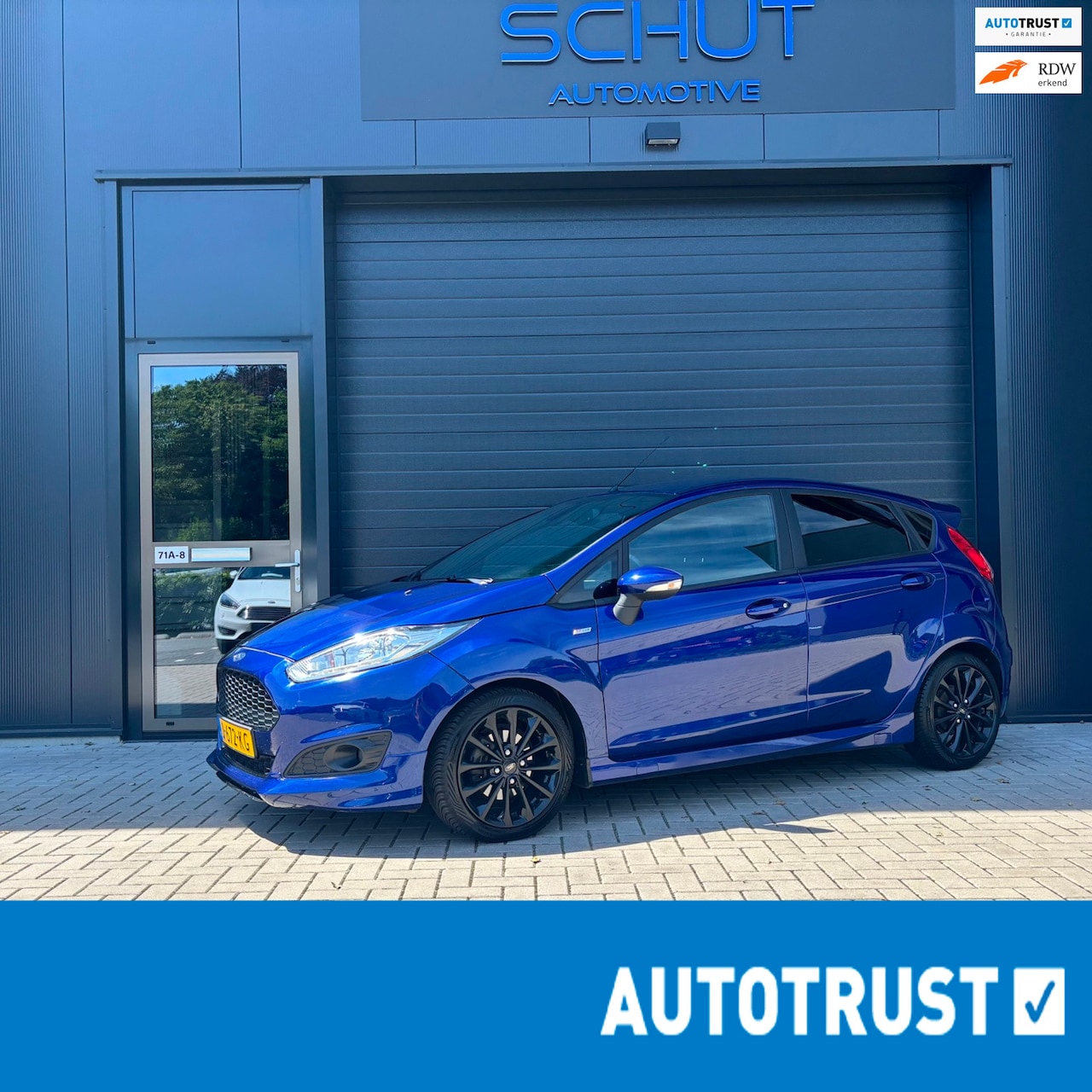 Ford Fiesta - 100pk ST-LINE 5DRS | AIRCO | CRUISE CONTROL | D-RIEM VERV | TREKHAAK AFN | NAVI | VOL OPTI - AutoWereld.nl