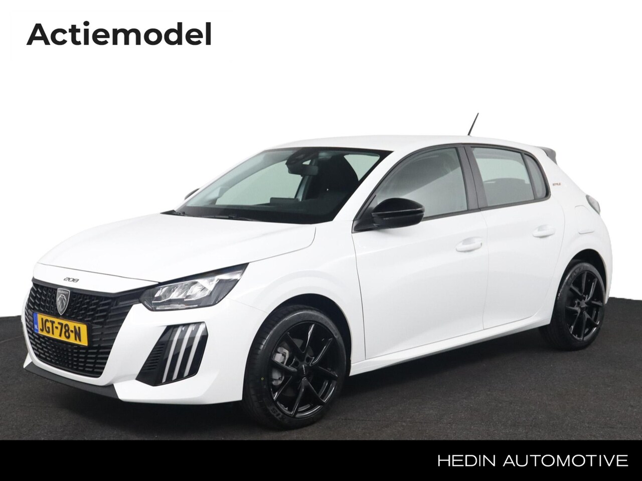 Peugeot 208 - 1.2 Hybrid 110 e-DCS6 Style Automaat | Nieuw uit voorraad | Navigatie via App | Airco | Cr - AutoWereld.nl