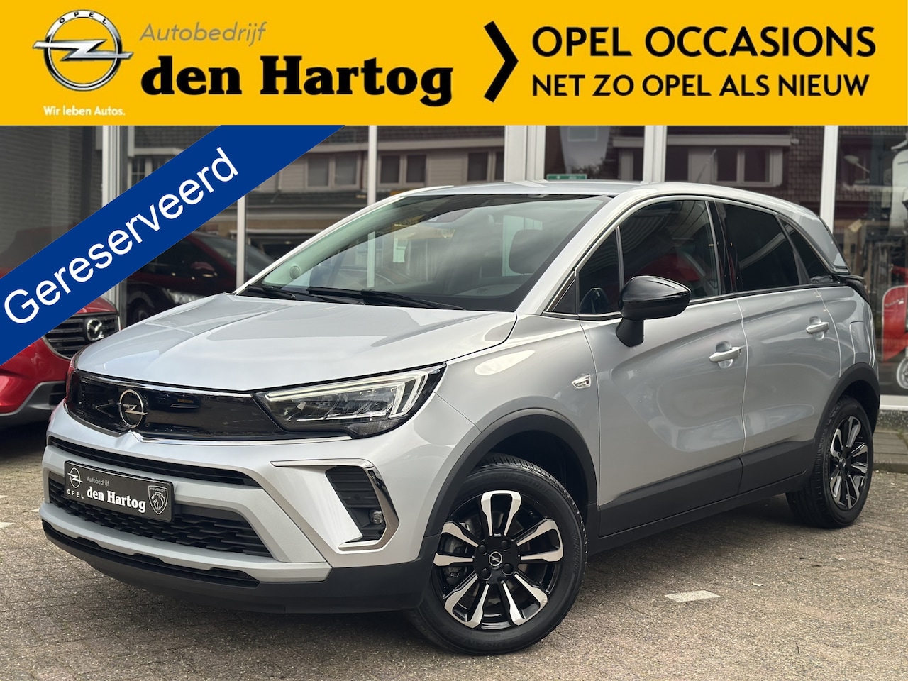 Opel Crossland - 1.2 Turbo Elegance Navigatie/Camera/ECC. - AutoWereld.nl