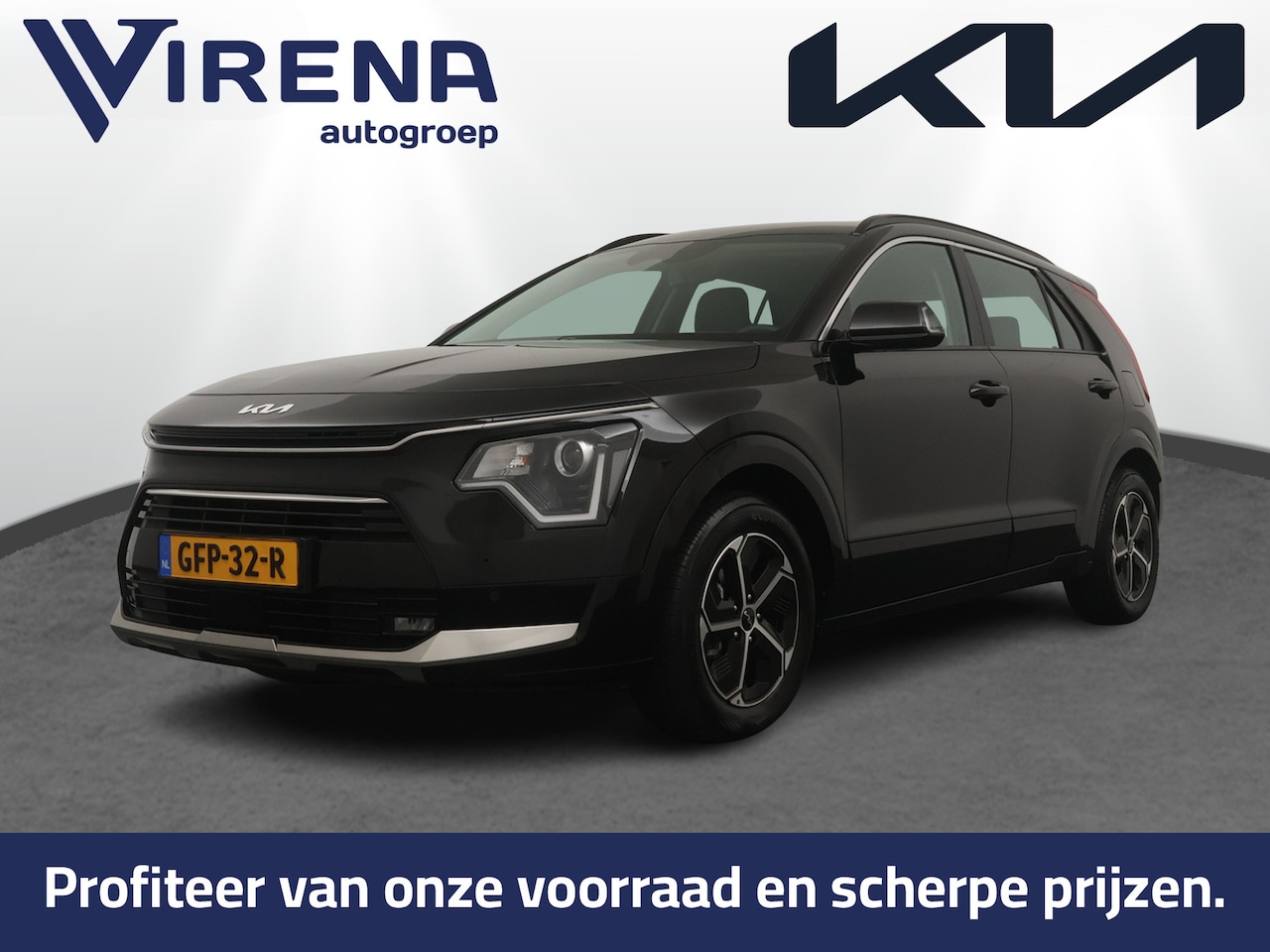 Kia Niro - 1.6 GDi Hybrid DynamicLine - Navigatie - achteruitrijcamera -  Virena Zekerheidspakket 895 - AutoWereld.nl