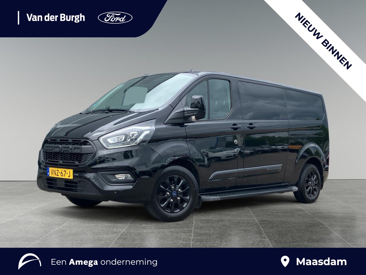 Ford Transit Custom - Platinum Edition 2.0 TDCI 130pk L2H1 automaat Dubbele Cabine - trekhaak - Platinum Edition - AutoWereld.nl