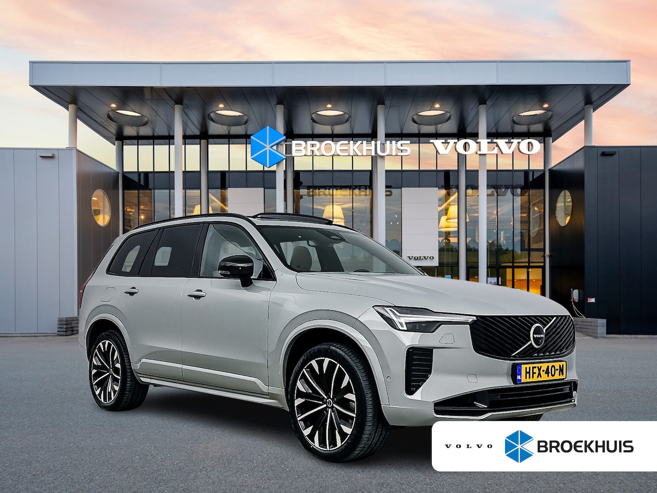 Volvo XC90 - T8 Recharge Ultra Dark | 21 | Luchtvering | Trekhaak | Getint Glas | Harman Kardon | 360 C - AutoWereld.nl