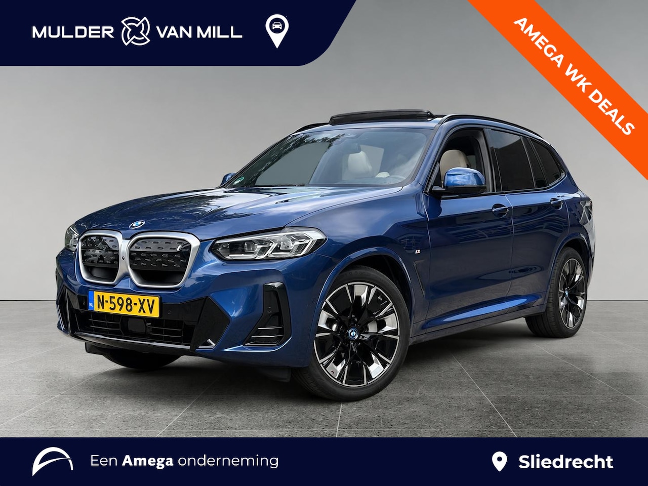 BMW iX3 - High Executive EV 80kWh 286pk | SHADOW LINE | TREKHAAK | 360° CAMERA | HARMAN KARDON | STO - AutoWereld.nl