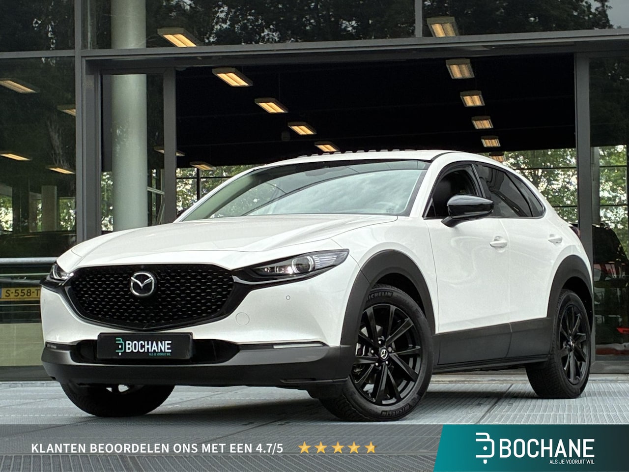 Mazda CX-30 - 2.0 e-SkyActiv-X M Hybrid Luxury 186PK | Navigatie | Adaptieve Cruise Control | Rondomzich - AutoWereld.nl