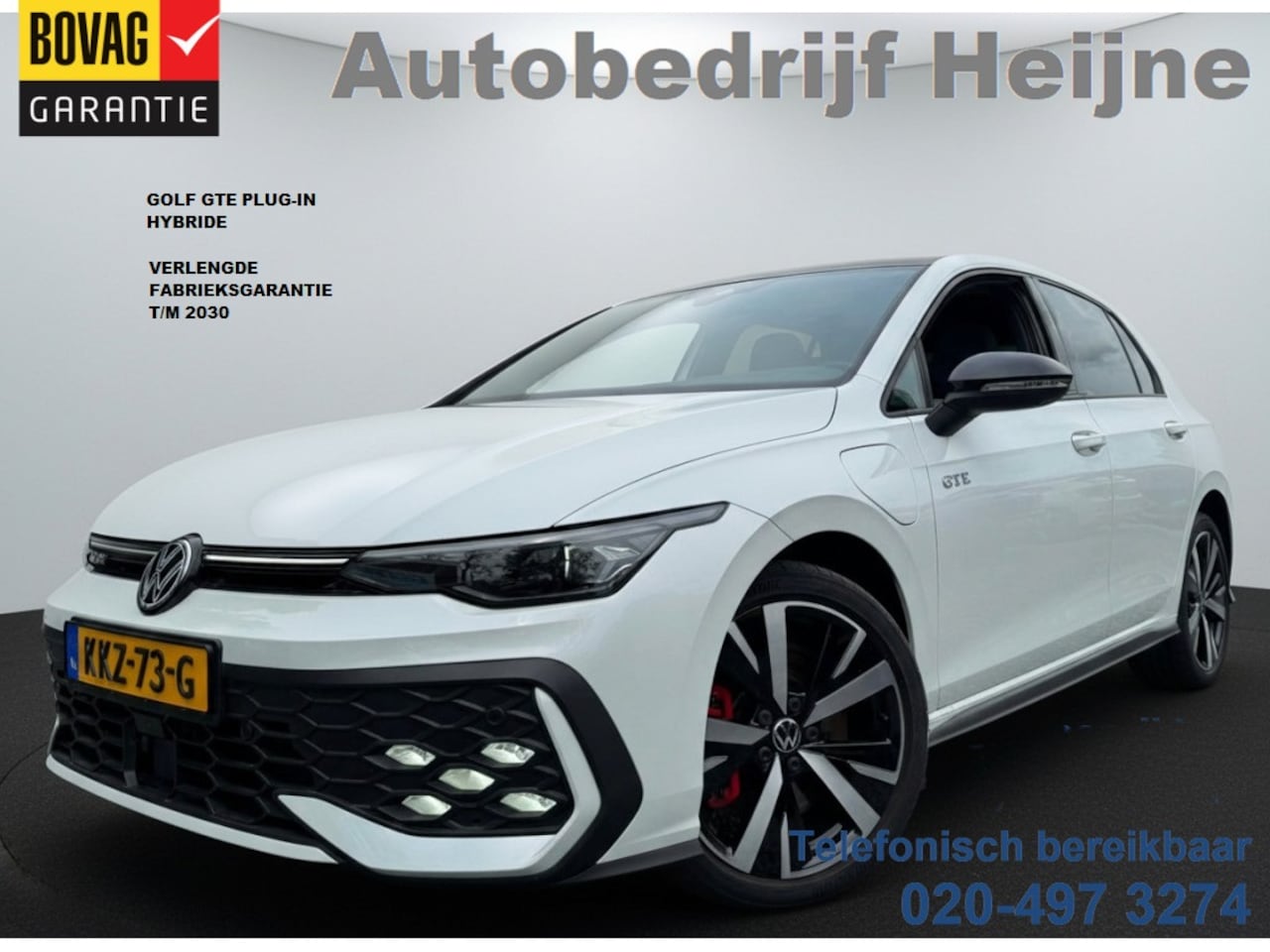 Volkswagen Golf - GTE 1.5 eHybrid 272 PK HYBRID GTE-SPORT LEDER/LED-MATRIX/HEAD-UP!/18-INCH/TREKHAAK - AutoWereld.nl