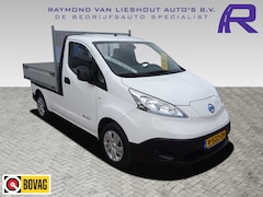 Nissan e-NV200 - Business 40 kWh 2.ZERO S.O.H 91% ( Grotere accu ) KIPPER PICK UP OPEN LAADBAK AIRCO NAVIGA