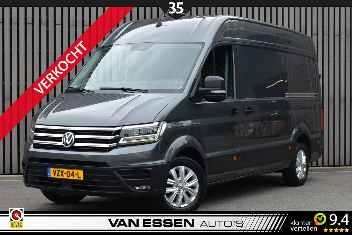 Volkswagen Crafter - 35 2.0 TDI L3H3 |75 Edition!| Dubbel-Schuifdeur Leder Camera Stoel/Stuurverw. Led NAP! 1e - AutoWereld.nl