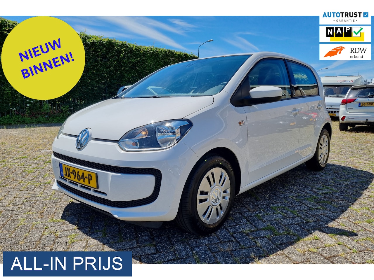 Volkswagen Up! - 1.0 move up! BlueMotion ✅1e EIGENAAR ✅5-DEURS ✅AIRCO - AutoWereld.nl