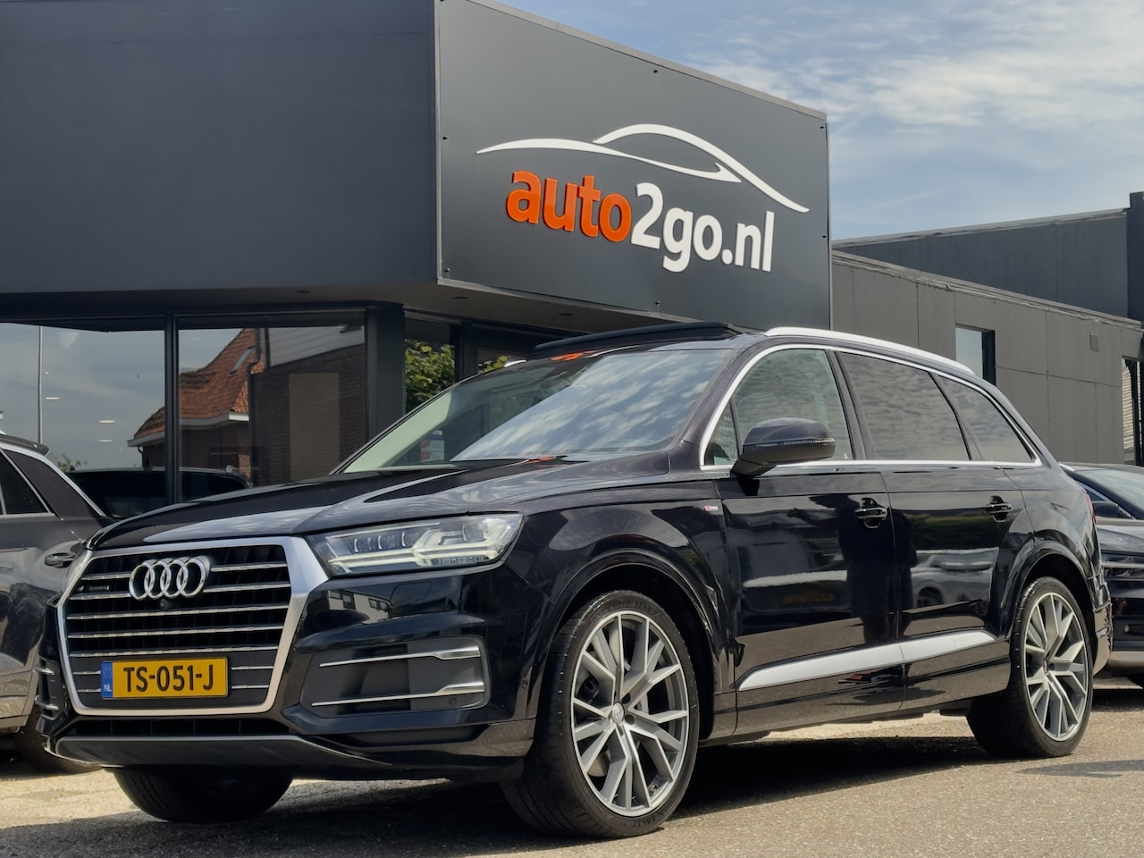 Audi Q7 - 3.0 TFSI AUT8 QUATTRO S-LINE 334PK PANODAK LEDR NAVI CAMERA NIGHT-VIEW DIGI-DASH APPLE-CAR - AutoWereld.nl